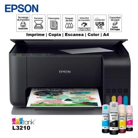 Impresora de tinta Epson EcoTank L3210