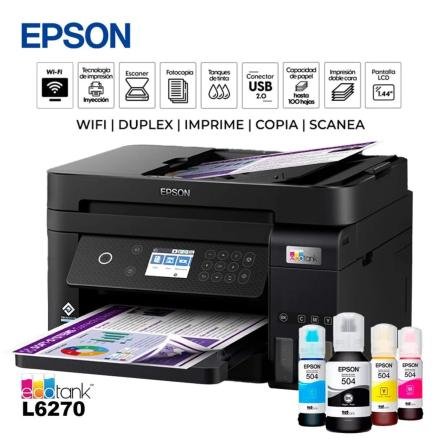 Impresora de Tinta Epson EcoTank L6270