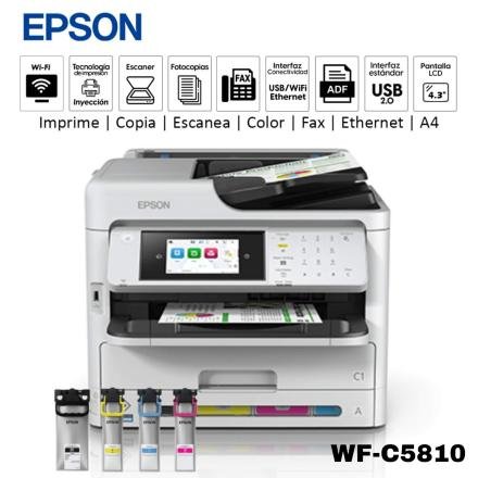 Impresora de Tinta Epson WorkForce Pro WF-C5810