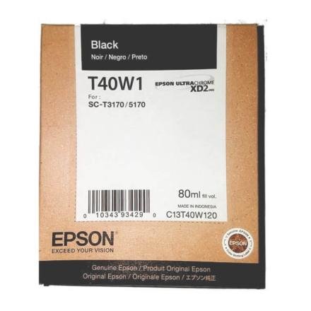Tinta Epson T40W1 Negro Original