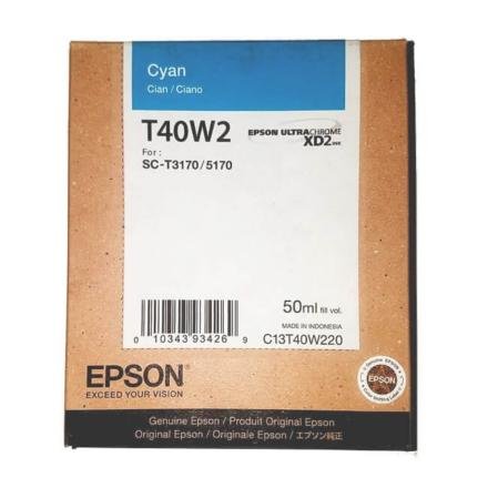 Tinta Epson T40W2 Cyan Original