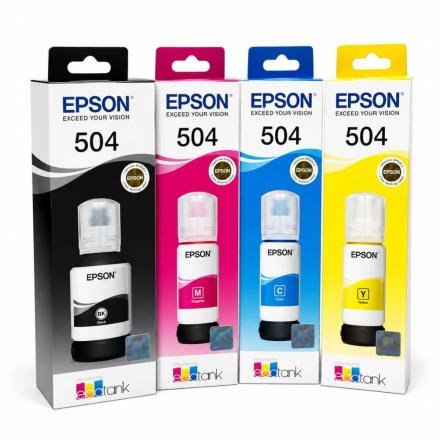 Tinta Epson T504  kit completo  Original