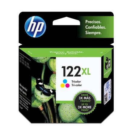 Tinta HP 122XL CH564HL Tricolor Original