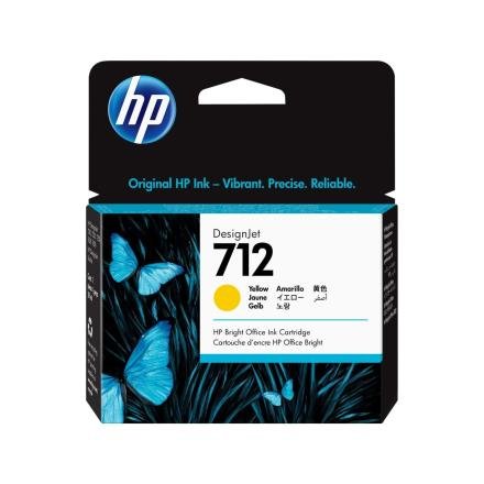 Tinta HP 712A 3ED69A Amarillo Original Tinta HP 712A 3ED69A Amarillo Original