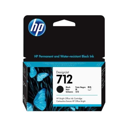 Tinta HP 712A 3ED70A  Negro Original