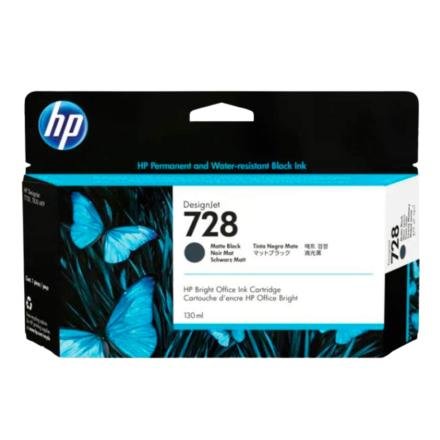 Tinta HP 728 3WX25A Negro Mate Original Tinta HP 728 3WX25A Negro Mate Original