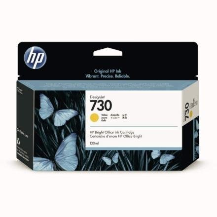 Tinta HP 730 P2V64A Amarillo Original