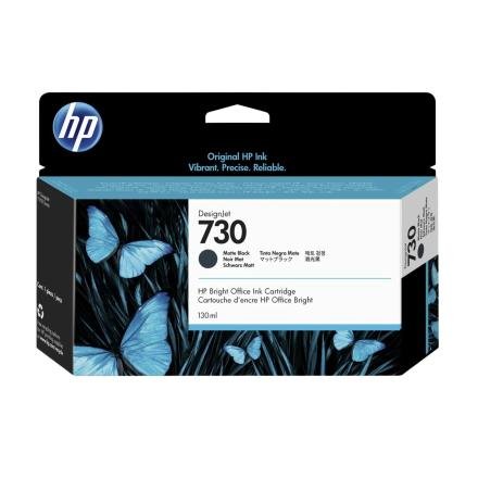 Tinta HP 730 P2V65A Negro Mate Original
