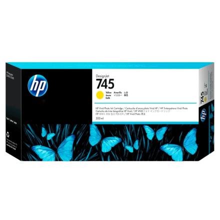 Tinta HP 745 F9K02A Amarillo Original
