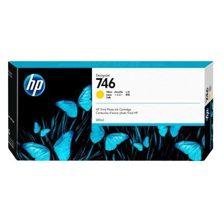 Tinta HP 746 P2V79A Amarillo Original