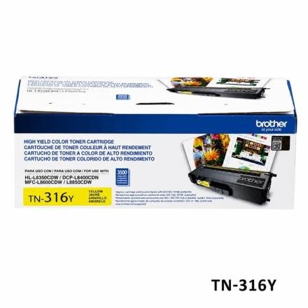 Toner Brother TN-316Y Amarillo Original