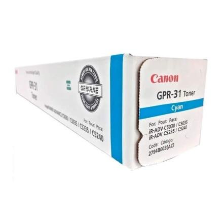 Toner Canon GPR-31 Cyan Original Toner Canon GPR-31 Cyan Original