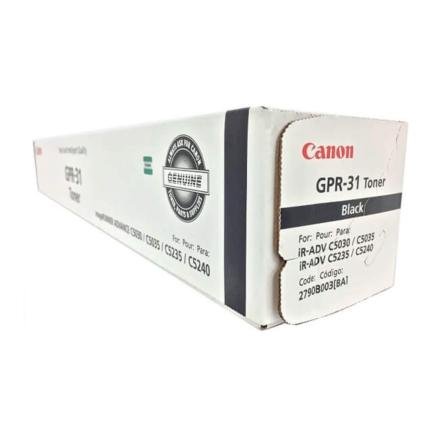 Toner Canon GPR-31 Negro Original Toner Canon GPR-31 Negro Original