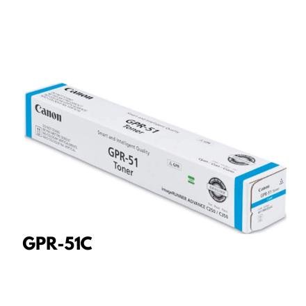 Toner Canon GPR-51 Cyan Original Toner Canon GPR-51 Cyan Original