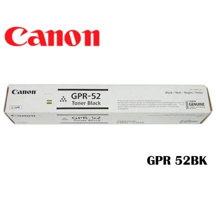 Toner Canon GPR-52 Negro Original Toner Canon GPR-52 Negro Original