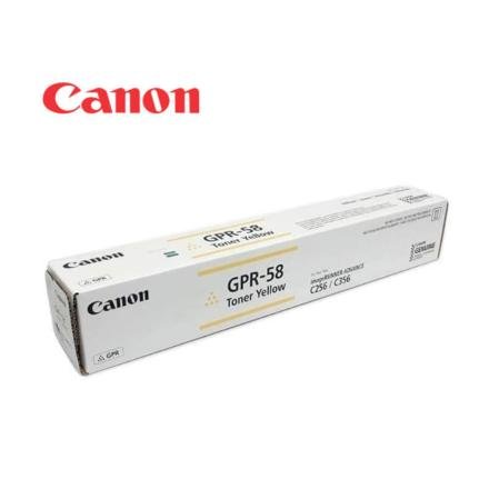 Toner Canon GPR-58 Yellow Original Toner Canon GPR-58 Yellow Original