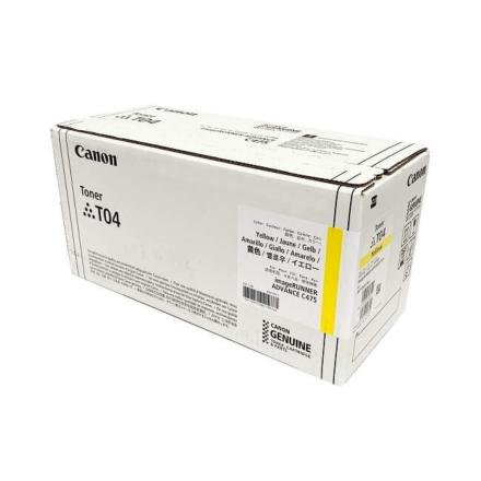 Toner Canon T04 Yellow Original Toner Canon T04 Yellow Original