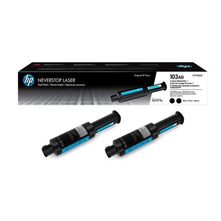 Toner HP  103AD Color Negro W1103AD  para Impresora LaserJet Toner HP  103AD Color Negro W1103AD  para Impresora LaserJet