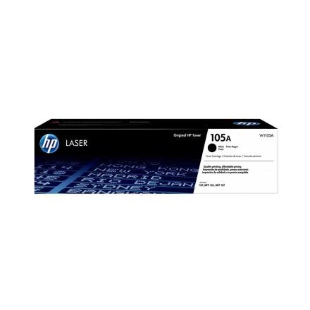 Toner HP 105A Color Negro W1105A para Impresora LaserJet