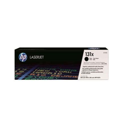Toner HP 131X Color Negro CF210X para Impresora LaserJet