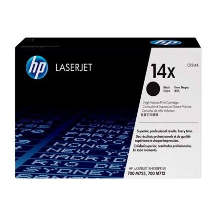 Toner HP 14X Color Negro CF214X  para Impresora LaserJet Toner HP 14X Color Negro CF214X  para Impresora LaserJet