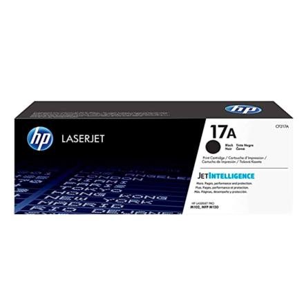 Toner HP 17A Color Negro CF217A  para Impresora LaserJet Toner HP 17A Color Negro CF217A  para Impresora LaserJet