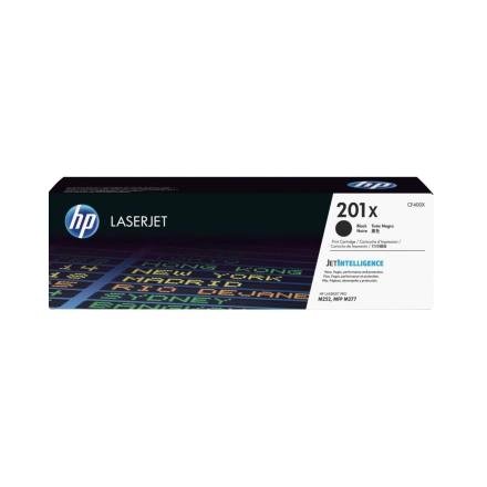 Toner HP 201X Color Negro CF400X para Impresora LaserJet
