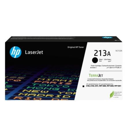 Toner HP  213A Color Negro W2130A para Impresora LaserJet Toner HP  213A Color Negro W2130A para Impresora LaserJet