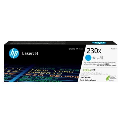 Toner HP 230X Color Cyan W2301X para Impresora LaserJet Toner HP 230X Color Cyan W2301X para Impresora LaserJet