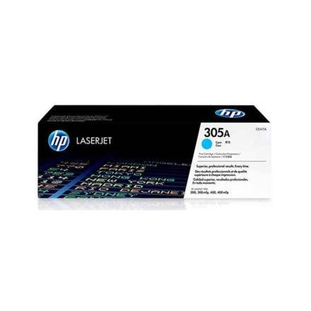 Toner HP 305A Color Cyan CE411A para Impresora LaserJet
