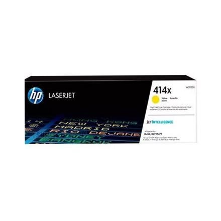 Toner HP 414X Color Amarillo W2022X para Impresora LaserJet