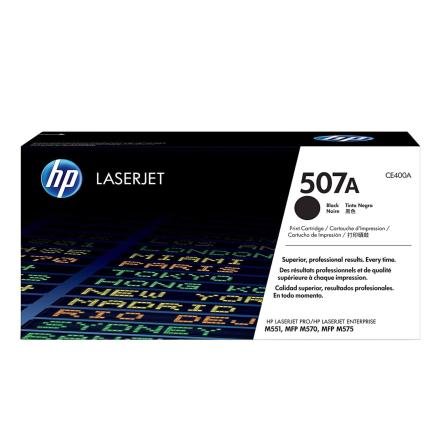 Toner HP 507A Color Negro CE400A para Impresora LaserJet Toner HP 507A Color Negro CE400A para Impresora LaserJet