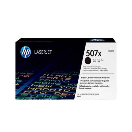 Toner HP 507X Color Negro CE400X  para Impresora LaserJet Toner HP 507X Color Negro CE400X  para Impresora LaserJet