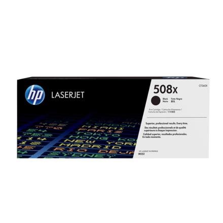 Toner HP 508X Color Negro CF360X para Impresora LaserJet Toner HP 508X Color Negro CF360X para Impresora LaserJet