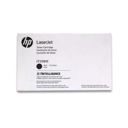 Toner HP 58XC Color Negro CF258XC para Impresora LaserJet