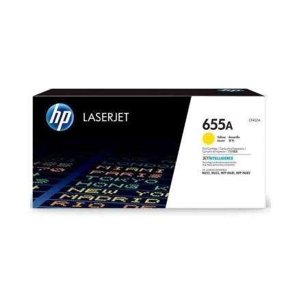Toner HP 655A Color Amarillo CF452A para Impresora LaserJet