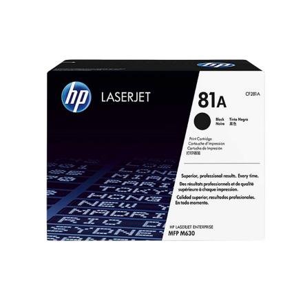 Toner HP 81A Color Negro CF281A  para Impresora LaserJet Toner HP 81A Color Negro CF281A  para Impresora LaserJet