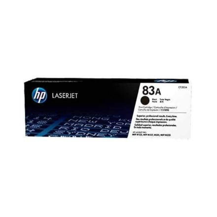 Toner HP 83A Color Negro CF283A para Impresora LaserJet