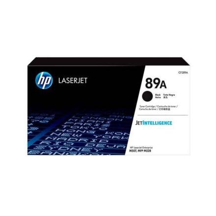 Toner HP 89A Color Negro CF289A  para Impresora LaserJet