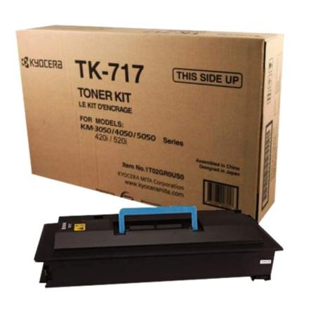 Toner Kyocera TK-717 Negro Original Toner Kyocera TK-717 Negro Original
